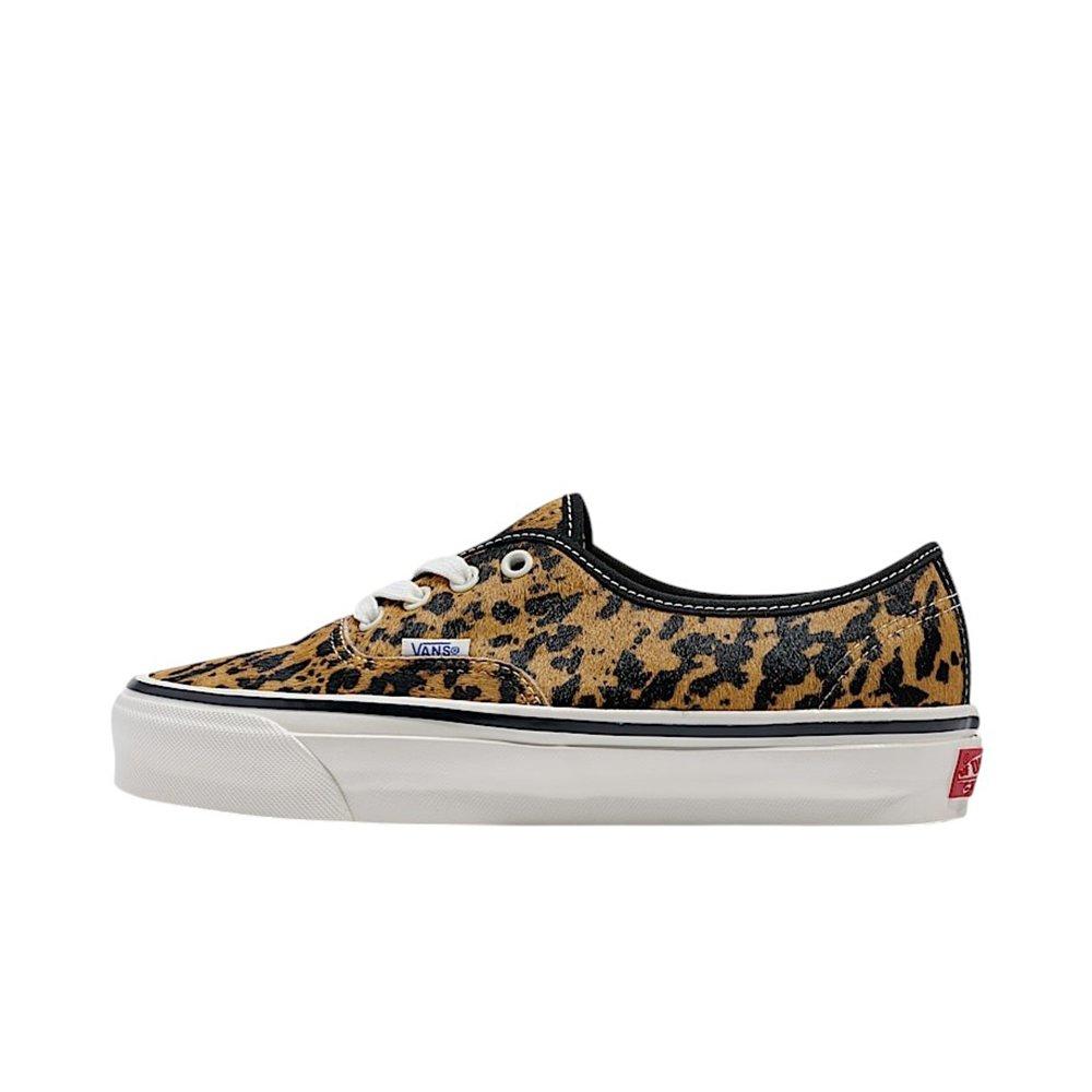 Vans Premium Authentic LX "Cow Marshmallow" Women's Shoe - BROWN/BLACK